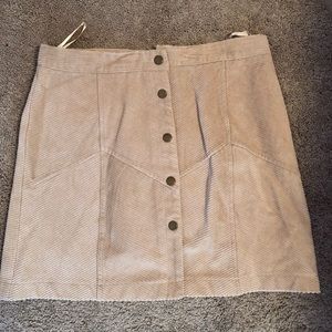 Beige skirt